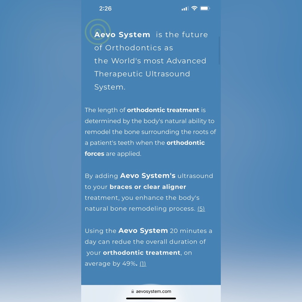 Therapeutic Ultrasound Device - Blue
